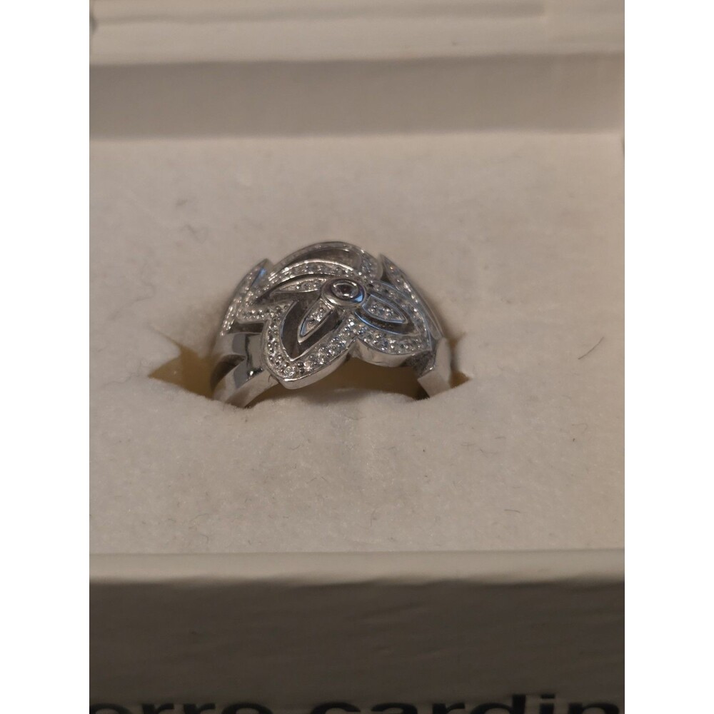 Pierre Cardin Sterling Silver Ring – 925 Marked – 10 Gram Designer